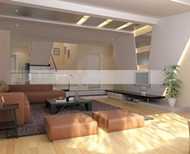 Sala bellamente simple vivo plida amarillo