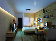 Habitacin Fcil decorado madera pequeño