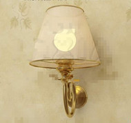 Luz tono amarillo lmpara pared lmpara