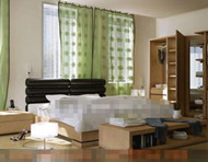 Dormitorio moderno fresco y cmodo