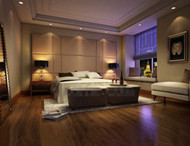 Lujo moderno y confortable dormitorio