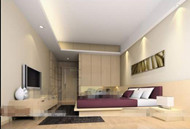 Dormitorio acogedor caliente y cmoda color