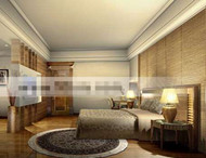 Lujo estilo europeo dormitorio principal