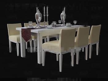 Plido mesa madera y sillas amarilla combinados