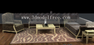 Wood combinacin paño suave sof