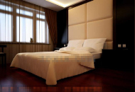Dormitorio simple Cama individual blanco