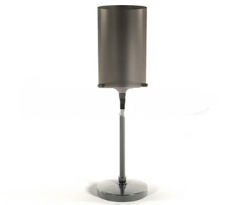 Gray hogar maduro lmpara de mesa