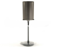 Gray hogar maduro lmpara de mesa