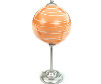 Orange piruleta lmpara de forma