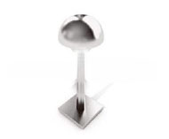Seta con forma de lmpara de metal