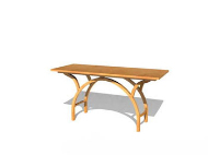 Sencillas tablas de madera individuales