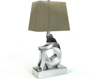 Forma figura metales Lmpara de mesa