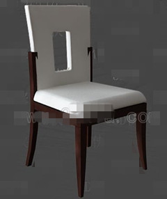 Calado White silla hacia atrs