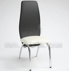 Moda negro y blanco silla de oficina