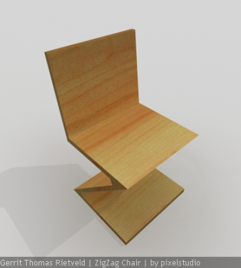 Modelo 3d silla personalizada