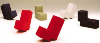 En forma de L silla de las Artes Creativas
