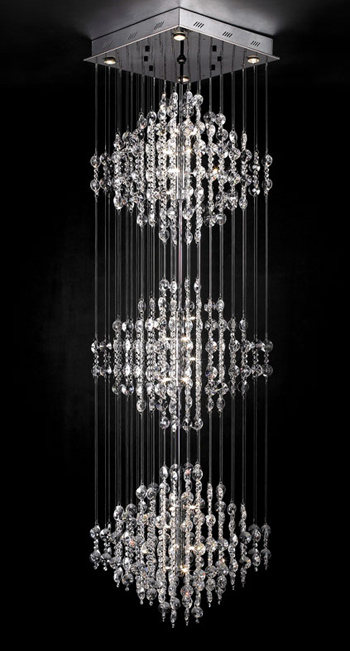 Europea ultra-moderno modelo de lmpara de cristal 3D