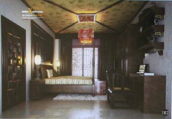 China clsica de madera maciza modelo dormitorio