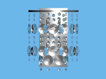 Europea moderna lmpara de cristal 3D modelo