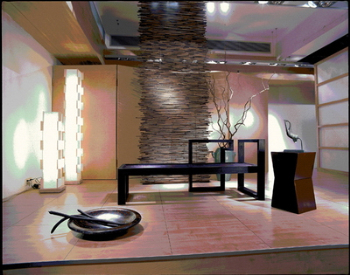 Los registros de modelo 3D personalizado muebles