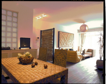 Estilo tnico tejido tabla modelo 3D