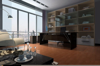 Estudio moderno modelo 3D