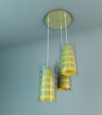 Exquisito candelabros modelo 3D