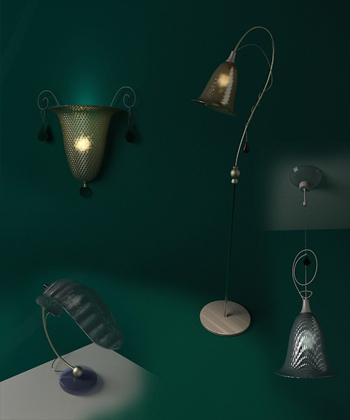 Europea lmpara de pared modelo 3D