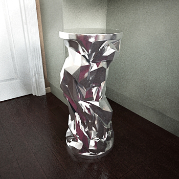 Decoracin abstracta modelo 3D