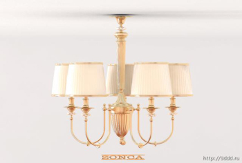 Europea candelabros modelo 3D