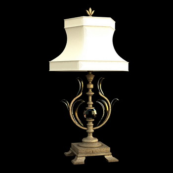 Mesa europea lmpara modelo 3D