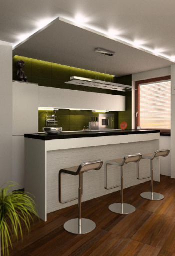 Los extranjeros boutique de modelos 3D restaurante