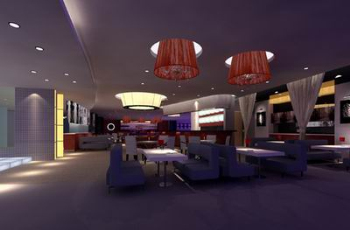 Romntico restaurante dim West modelo 3D