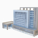 Modelos 3D Edificio de oficinas