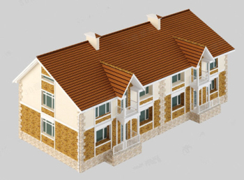 Residencial Modelo descarga villas