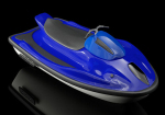 Descarga del modelo de barco de agua