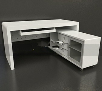 Las mesas de ordenador modelos 3d