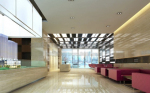 3d modelo de espacio comercial