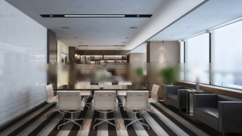 3d modelo de oficinas de liderazgo