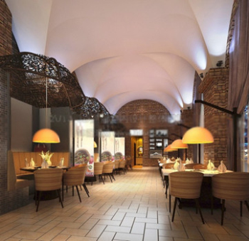 Espacio Cafe diseño del modelo