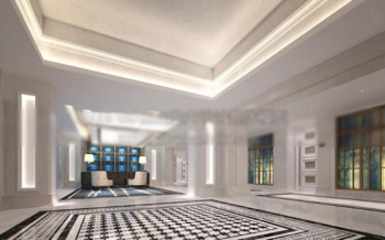 Modelo 3d de oficinas Camino corporativa