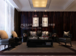 Habitacin de estilo chino 3d modelo viviente