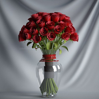 Red Rose modelo 3d