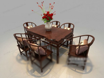 Combinacin de china modelo 3d muebles