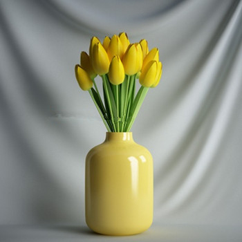 Flores amarillas modelos 3d interiores