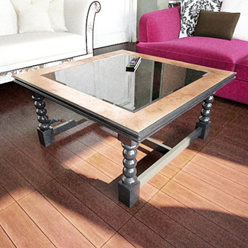 Mesa de centro simple modelo 3D