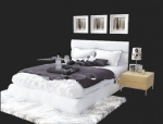 3d modelo de dormitorio blanco