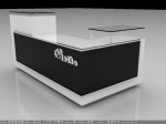 Esquina del gabinete modelo 3d