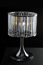 Lmpara de mesa de cristal modelo 3d