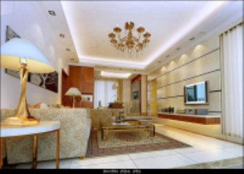 Europea saln luminoso modelo 3D